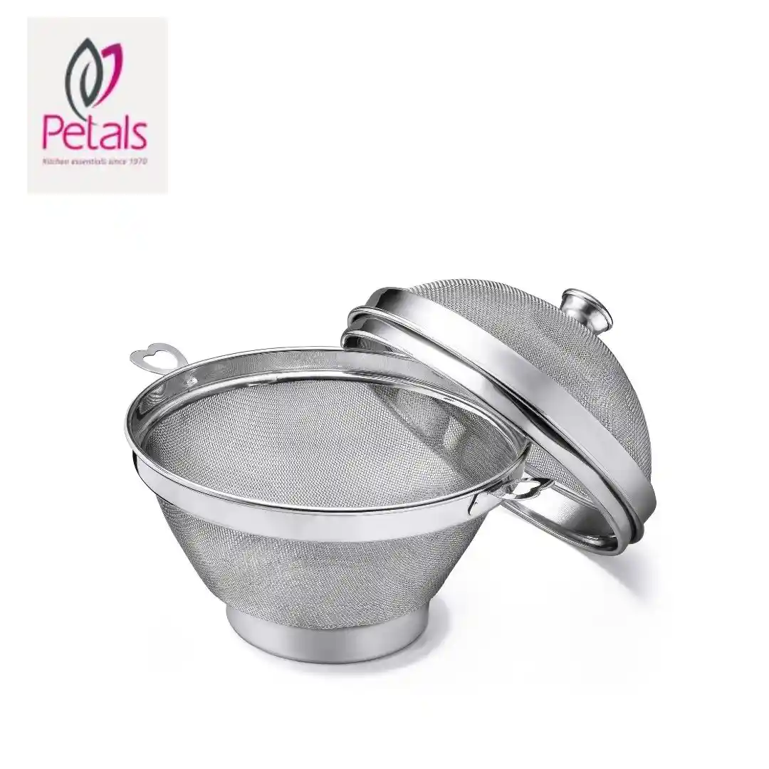 Petals Round Basket With Lid No.10