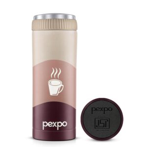 Pexpo Crypto Art Uv Printed Design Bottle (Brown) 500Ml