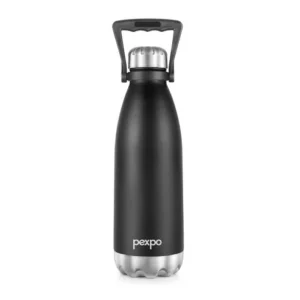 Pexpo Echo Uv Printed Design Bottle (Knight Black) 1800Ml