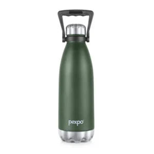 Pexpo Echo Uv Printed Design Bottle (Military Green) 1500Ml