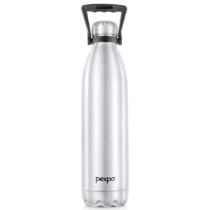 Pexpo Electro Uv Printed Design Bottle (Silver) 2200Ml