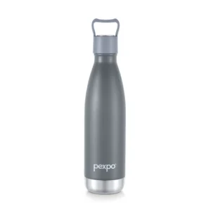 Pexpo Erica Uv Printed Design Bottle (Grey) 500Ml