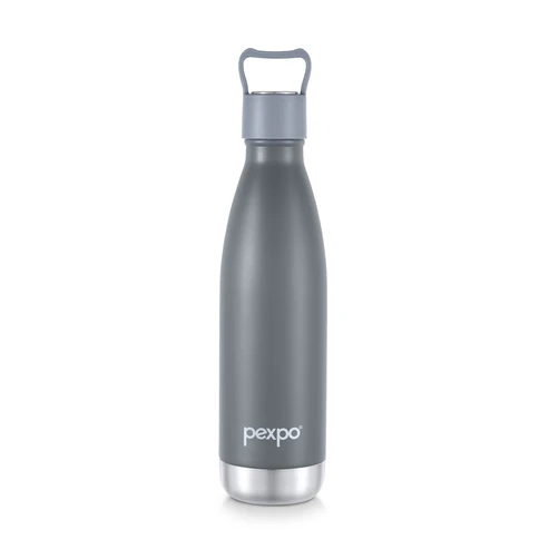 Pexpo Erica Uv Printed Design Bottle (Grey) 500Ml