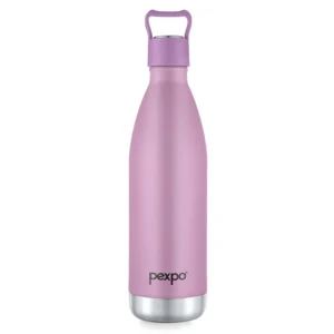 Pexpo Erica Uv Printed Design Bottle (Rosy Brown) 500Ml