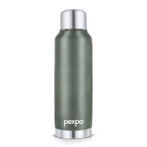 Pexpo Extreme Thermos Uv Printed Design Bottle (Military Green) 800Ml