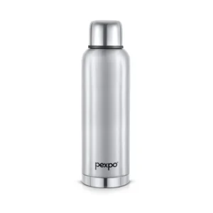 Pexpo Extreme Thermos Uv Printed Design Bottle (Silver) 800Ml