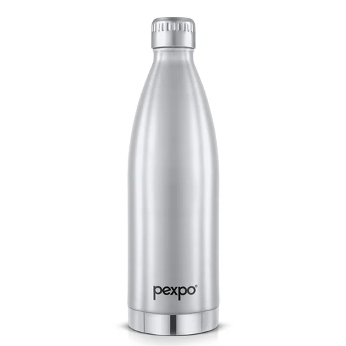 Pexpo Oslo Uv Printed Design Bottle (Silver)1000Ml