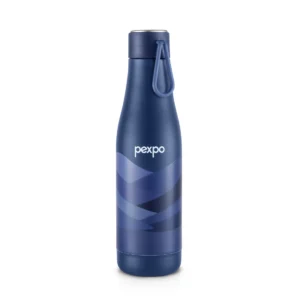 Pexpo Infinity Art Uv Printed Design Bottle (Denim Blue) 750Ml