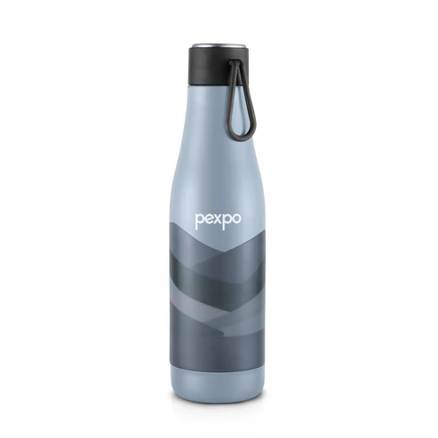 Pexpo Infinity Art Uv Printed Design Bottle (Grey) 750Ml