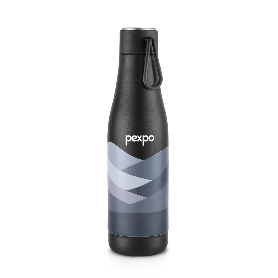 Pexpo Infinity Art Uv Printed Design Bottle (Knight Black) 750Ml