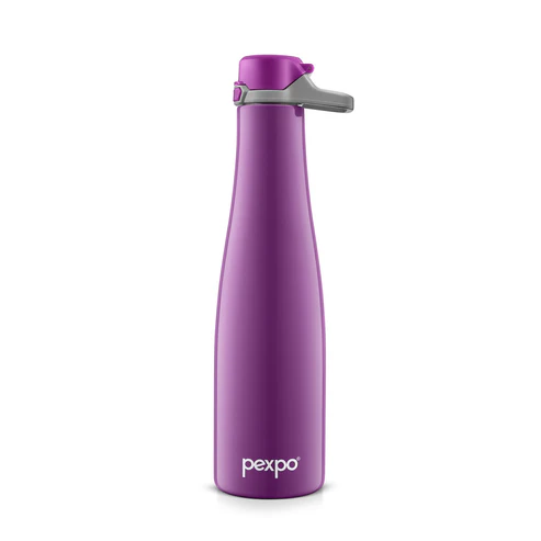 Pexpo Mayo Uv Printed Design Bottle (Purple) 700Ml