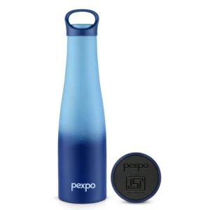 Pexpo Morocco Uv Printed Design Bottle (Blue-Sky Blue) 700Ml