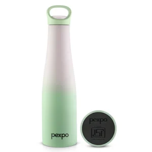 Pexpo Morocco Uv Printed Design Bottle (Green-Purple) 700Ml