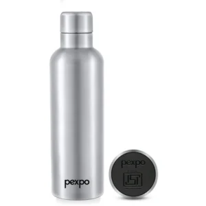 Pexpo Orio Uv Printed Design Bottle (Silver) 750Ml