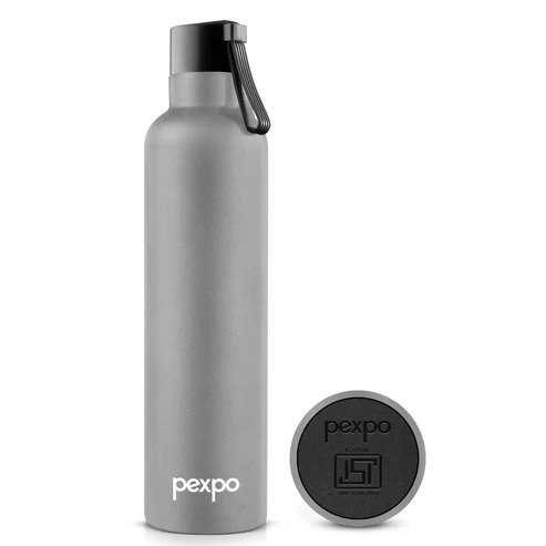 Pexpo Oslo Uv Printed Design Bottle (Grey) 750Ml
