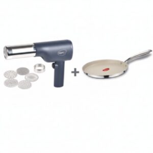 Pigeon Idiyappam Maker / Noodle Maker+Cerrasteel Forged Ceramic Tawa 280