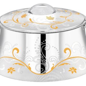 Pradeep Hotpot Ava With Lid (Gold) (2000Ml)
