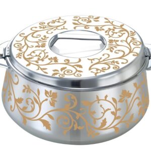 Pradeep Hotpot Esteem With Lid (Gold) (3500Ml)
