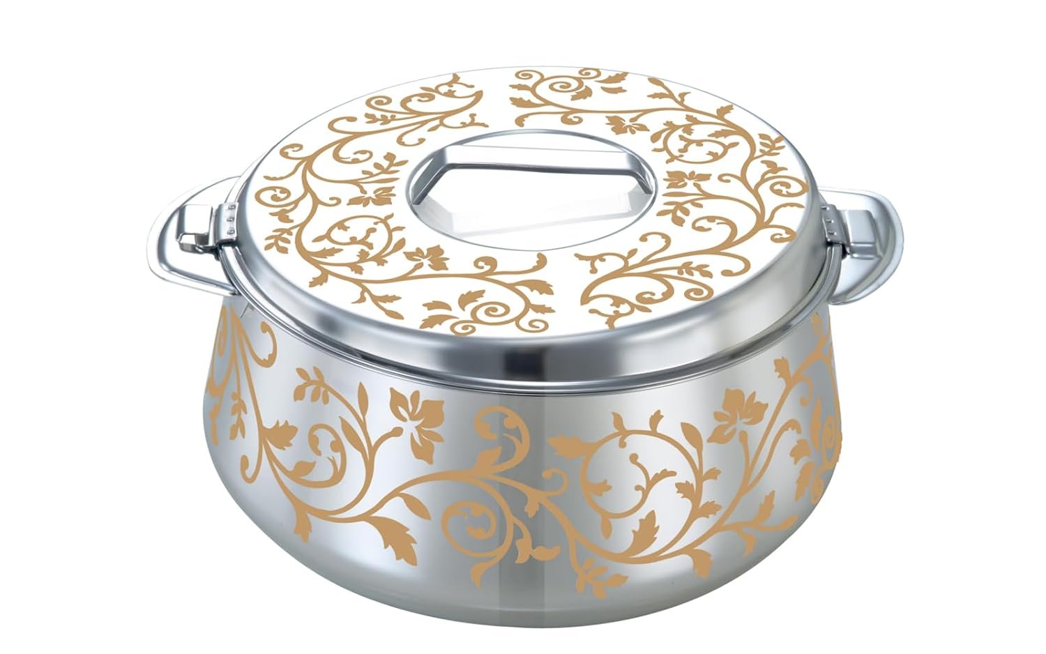 Pradeep Hotpot Esteem With Lid (Gold) (3500Ml)