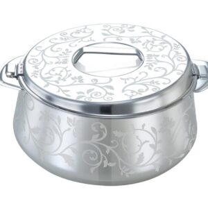 Pradeep Hotpot Esteem With Lid (Silver) (10000Ml)