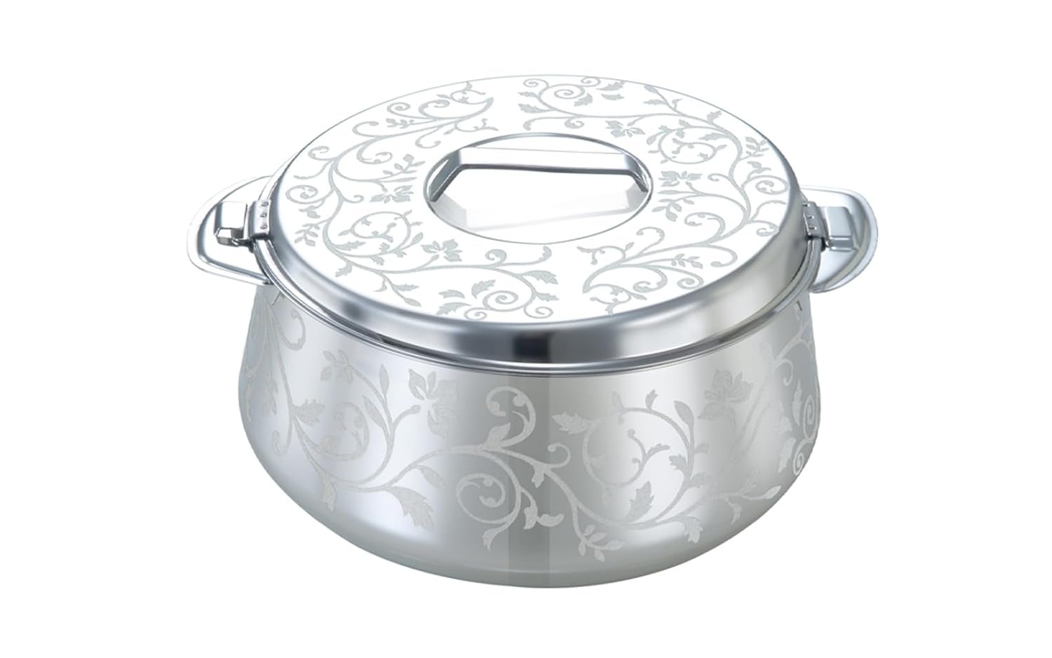 Pradeep Hotpot Esteem With Lid (Silver) (7500Ml)