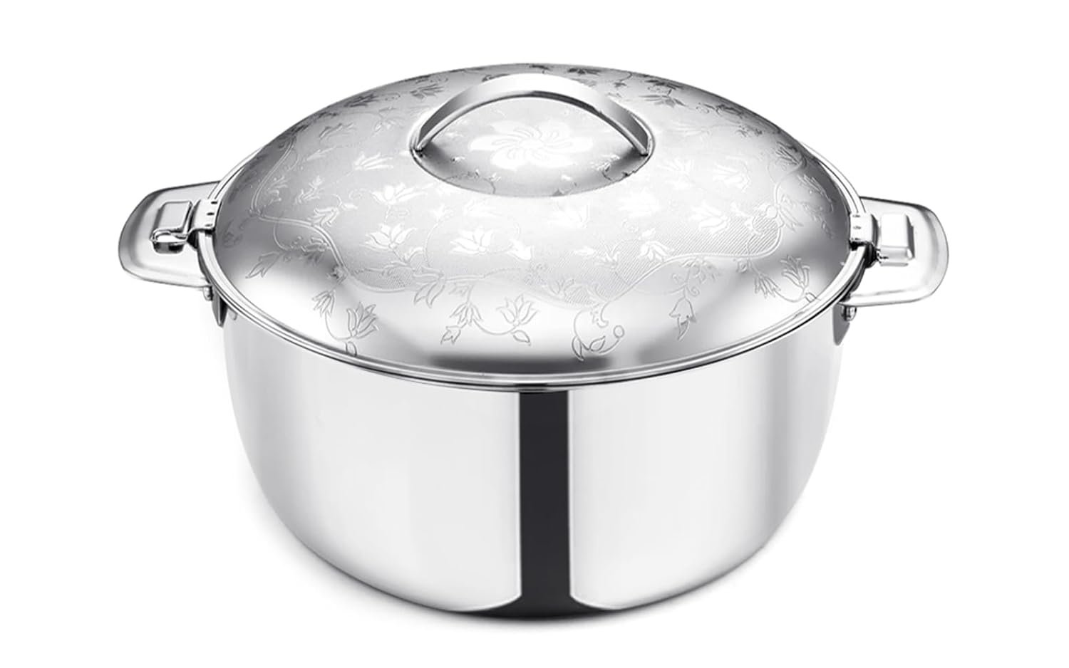 Pradeep Hotpot Orchid-SS Design Lid (2000Ml)