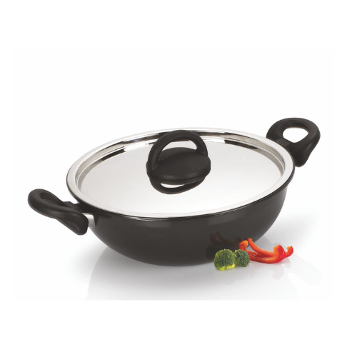Alda Graphito Non Stick Deep Wok With Lid 24Cm (2.9L)