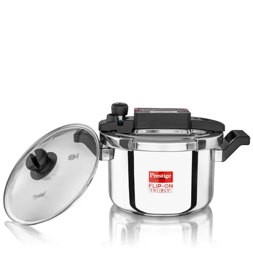 Prestige Flip-On Triply Svachh 5L Pressure Cooker