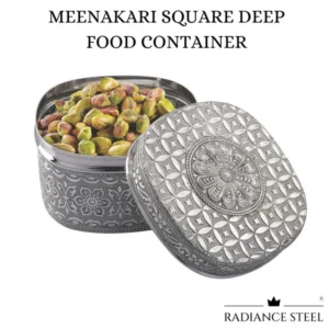 Radiance Meenakari Square Deep Box No.1