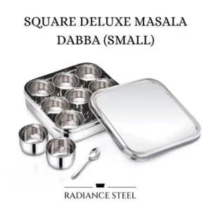 Radiance Square Deluxe Masala Box (Small)