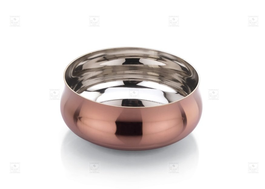 KESARIYA ROSE GOLD BULGING KATORI