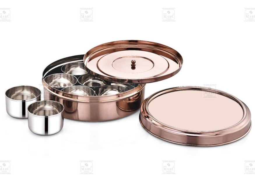 KESARIYA 20.5CM ROSE GOLD MASALA DHABA