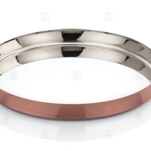 KESARIYA ROSE GOLD STRAIGHT THALI