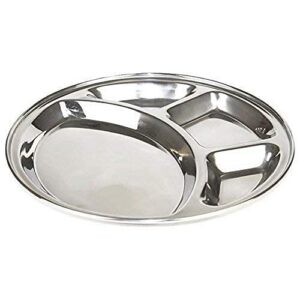 Mirror Round Bhojan Thal (No.13)