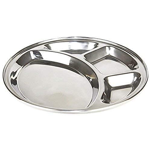 Mirror Round Bhojan Thal (No.13)