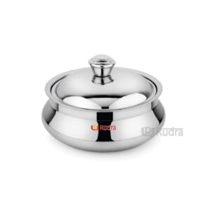 Rudra SS Double Walled Stainless Steel Casserole, Serve Casserole