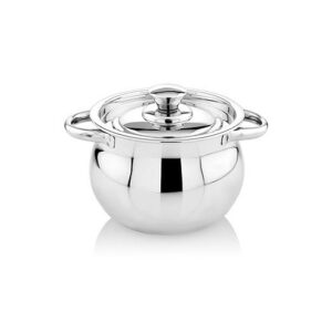 KESARIYA 15 cm/ 1.7 LTR TOMATO HANDI WITH HANDLE AND LID