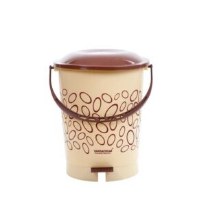 Varmora Royal Pedal Bin 12Ltr (Beige)