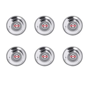KESARIYA 10.5 CM GLASS COVER(SET OF 6)