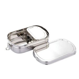 Radiance Oval Lunch Box With Snack Box (Small)