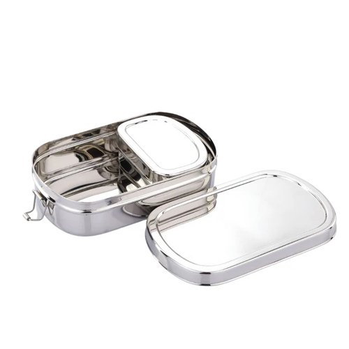 Radiance Oval Lunch Box With Snack Box (Small)