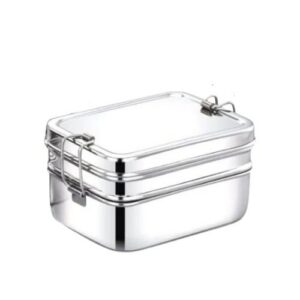 Radiance Rectangle Two Tier Lunch Box (Large)