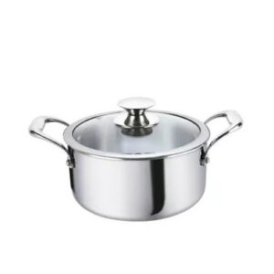 Alda Bueno Tri-Ply SS Casserole With Lid 20Cm (2.8L)