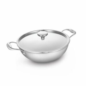 Alda Vitale Tri-Ply SS Casserole With Lid 30Cm (9.8L)