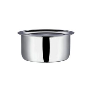 Alda Primero Tri-Ply SS Patila With Lid 14Cm (1.1L)