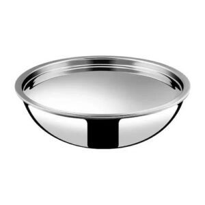 Alda Primero Tri-Ply SS Tasla With Lid 24Cm (2.8L)