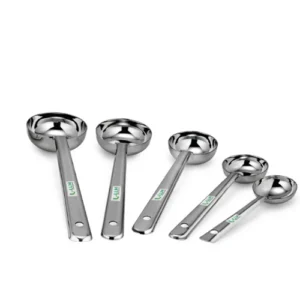 Llm Ladle Set (No. 1-5) With Rice Server & Annakai