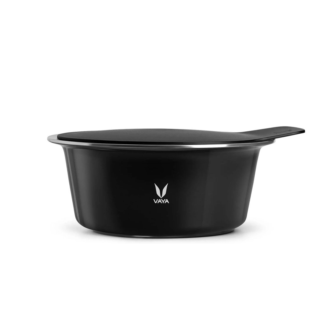 Vaya Serveware Stack Lid 2000Ml (Sable Black)
