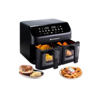 Wonderchef Air Fryer-Regenta With Dual Basket 2000W