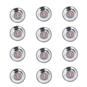 KESARIYA 7.5 CM GLASS COVER(SET OF 12)